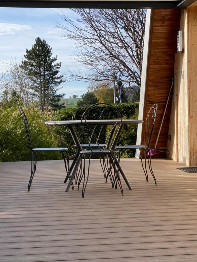 Au-Doux-Altic Chalet Romantique Avec Jacuzzi Et Sauna Métabief Екстериор снимка